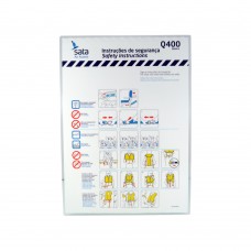 Safety Card Dash Q400 Versão OD-CAB-004/01