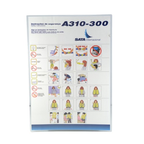 Safety Card A310 Atlantic Spirit