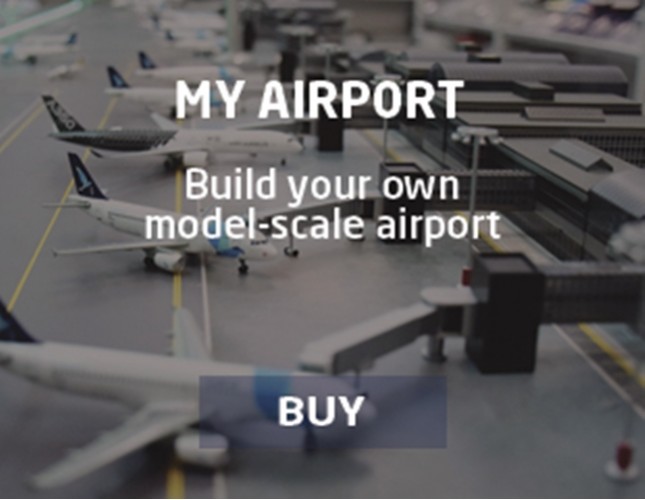 Build your own model scale airport
